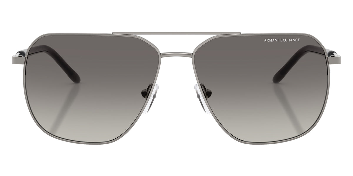 ARMANI EXCHANGE AX2057S 6003T3 59 - Shiny Gunmetal / Polarized Gray Gradient #id:ax2057s6003t3_s:100100