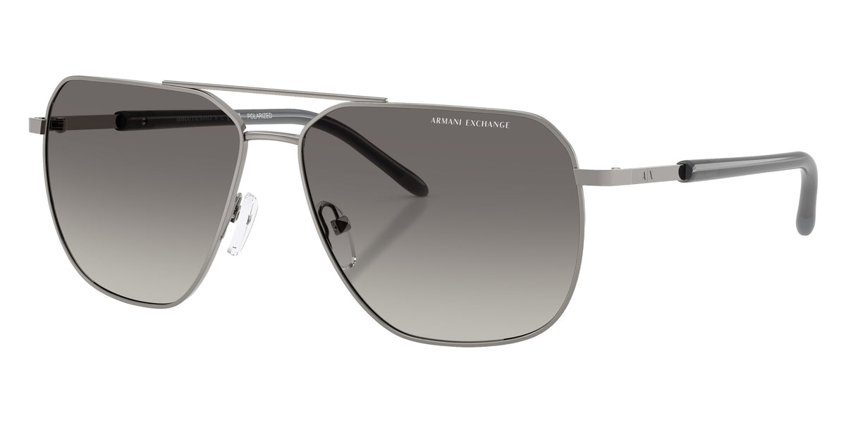 ARMANI EXCHANGE AX2057S 6003T3 59 - Shiny Gunmetal / Polarized Gray Gradient #id:ax2057s6003t3_s:100105