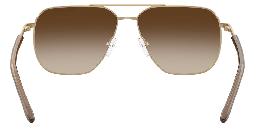 ARMANI EXCHANGE AX2057S 612113 59 - Matte Pale Gold / Brown Gradient #id:ax2057s612113_s:100115