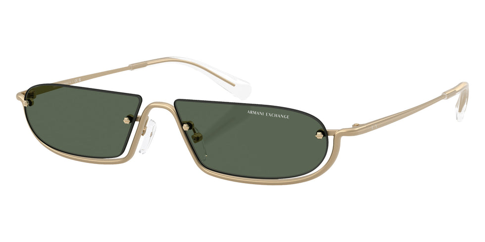 ARMANI EXCHANGE AX2058S 612171 58 - Matte Pale Gold / Green #id:ax2058s612171_s:100105