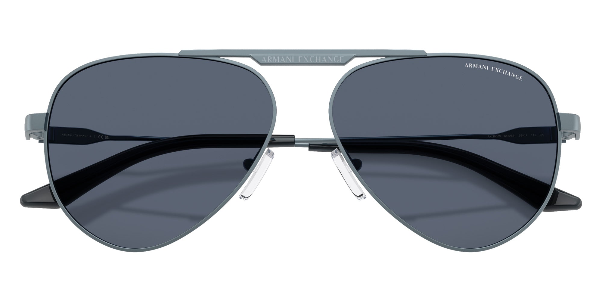 ARMANI EXCHANGE AX2060S 613287 58 - Metalized Matte Blue #id:ax2060s613287_s:110100