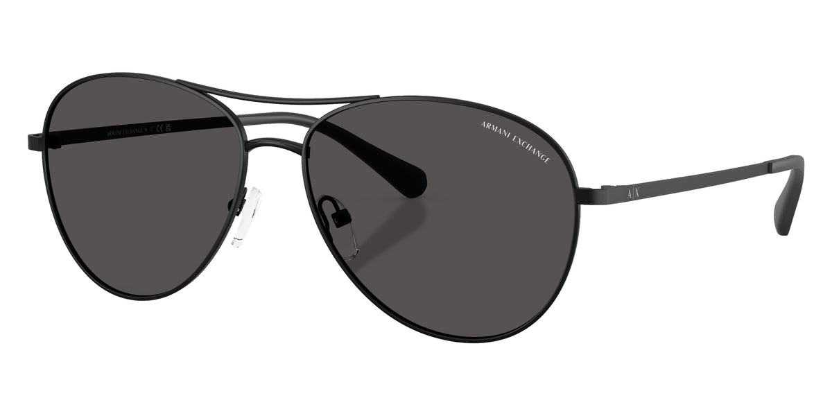 ARMANI EXCHANGE AX2061S 600087 59 - Matte Black / Dark Gray #id:ax2061s600087_s:100105