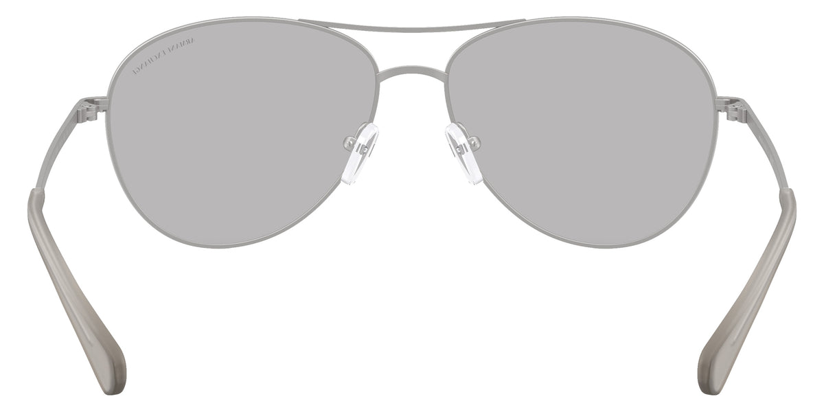 ARMANI EXCHANGE AX2061S 602087 59 - Matte Silver / Light Gray #id:ax2061s602087_s:104115