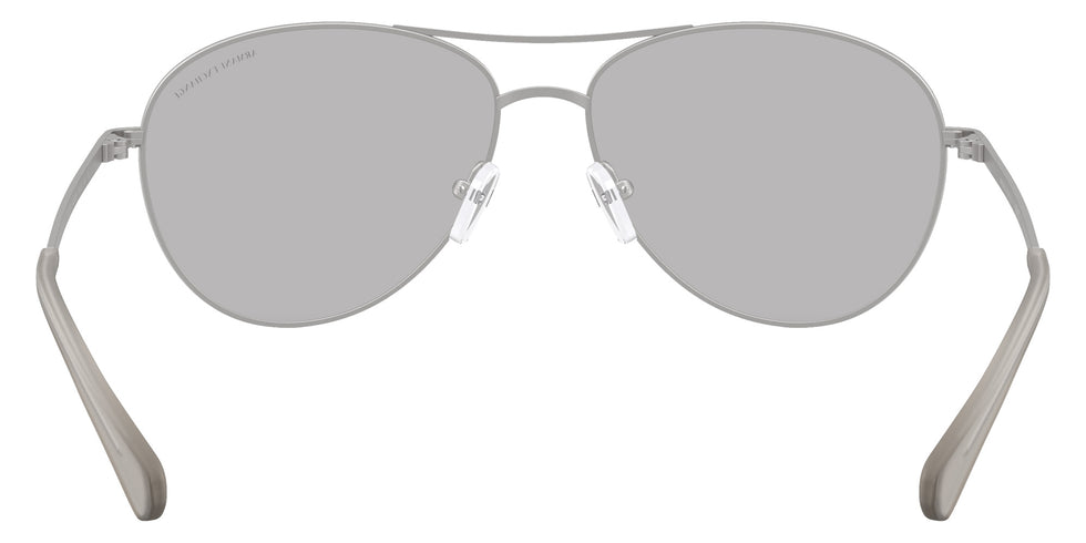 ARMANI EXCHANGE AX2061S 602087 59 - Matte Silver / Light Gray #id:ax2061s602087_s:104115