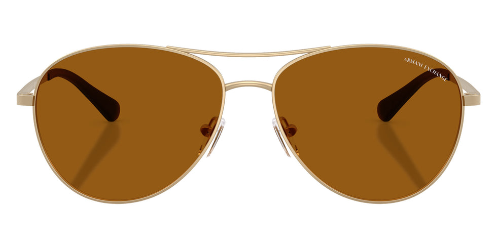ARMANI EXCHANGE AX2061S 612163 59 - Matte Pale Gold / Dark Bronze #id:ax2061s612163_s:106100