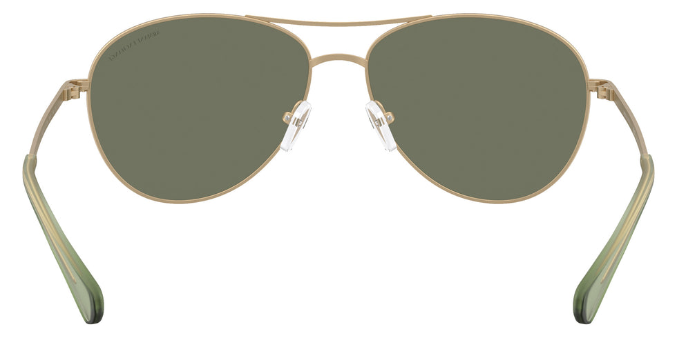 ARMANI EXCHANGE AX2061S 61219A 59 - Matte Pale Gold / Dark Green Polarized #id:ax2061s61219a_s:108115