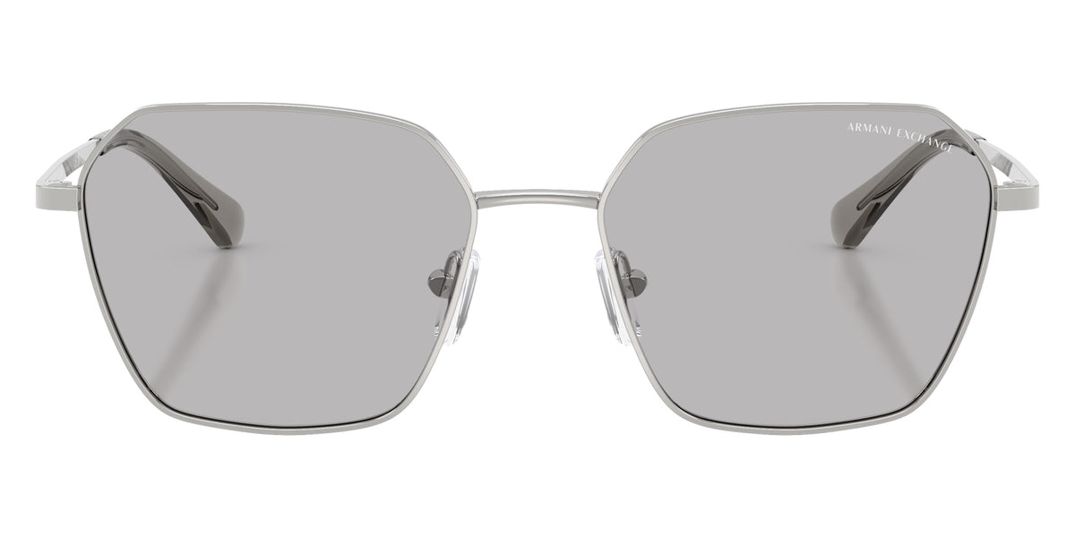ARMANI EXCHANGE AX2062S 604587 54 - Shiny Silver / Gray #id:ax2062s604587_s:100100