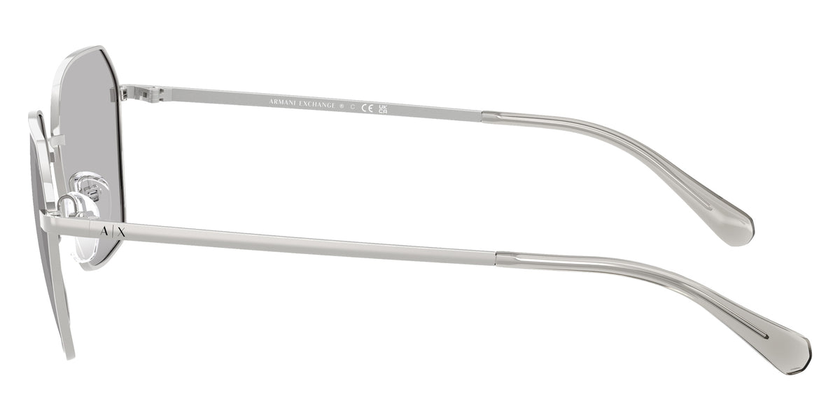 ARMANI EXCHANGE AX2062S 604587 54 - Shiny Silver / Gray #id:ax2062s604587_s:100110