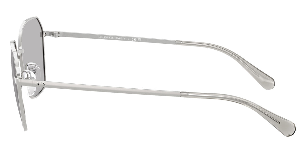 ARMANI EXCHANGE AX2062S 604587 54 - Shiny Silver / Gray #id:ax2062s604587_s:100110