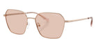 ARMANI EXCHANGE AX2062S 610373 54 - Shiny Rose Gold / Light Brown #id:ax2062s610373_s:102105