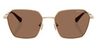 ARMANI EXCHANGE AX2062S 611013 54 - Shiny Pale Gold / Dark Brown #id:ax2062s611013_s:104100