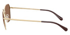 ARMANI EXCHANGE AX2062S 611013 54 - Shiny Pale Gold / Dark Brown #id:ax2062s611013_s:104110