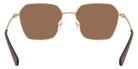ARMANI EXCHANGE AX2062S 611013 54 - Shiny Pale Gold / Dark Brown #id:ax2062s611013_s:104115