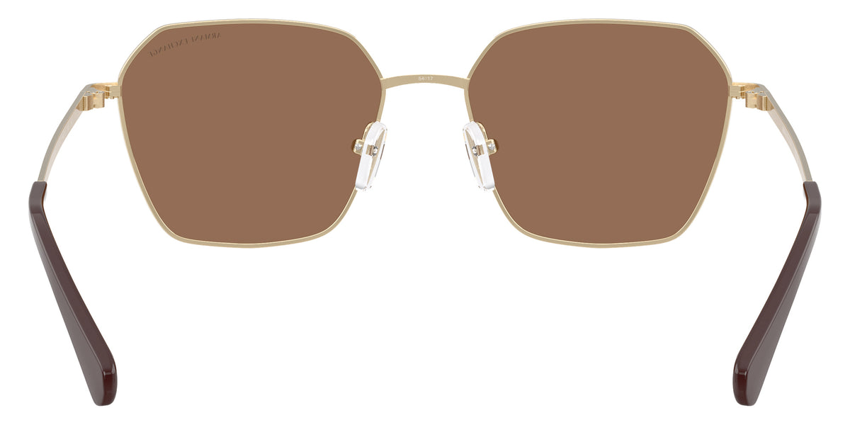 ARMANI EXCHANGE AX2062S 611013 54 - Shiny Pale Gold / Dark Brown #id:ax2062s611013_s:104115