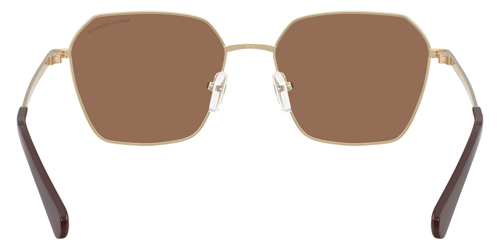 ARMANI EXCHANGE AX2062S 611013 54 - Shiny Pale Gold / Dark Brown #id:ax2062s611013_s:104115