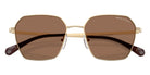 ARMANI EXCHANGE AX2062S 611013 54 - Shiny Pale Gold / Dark Brown #id:ax2062s611013_s:104120