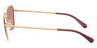 ARMANI EXCHANGE AX2062S 611096 54 - Shiny Pale Gold / Dark Violet #id:ax2062s611096_s:106110
