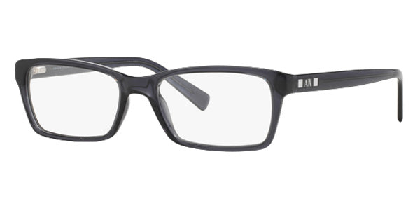 ARMANI EXCHANGE AX3007 8005 53 - Shiny Transparent Gray #id:ax30078005_s:100100