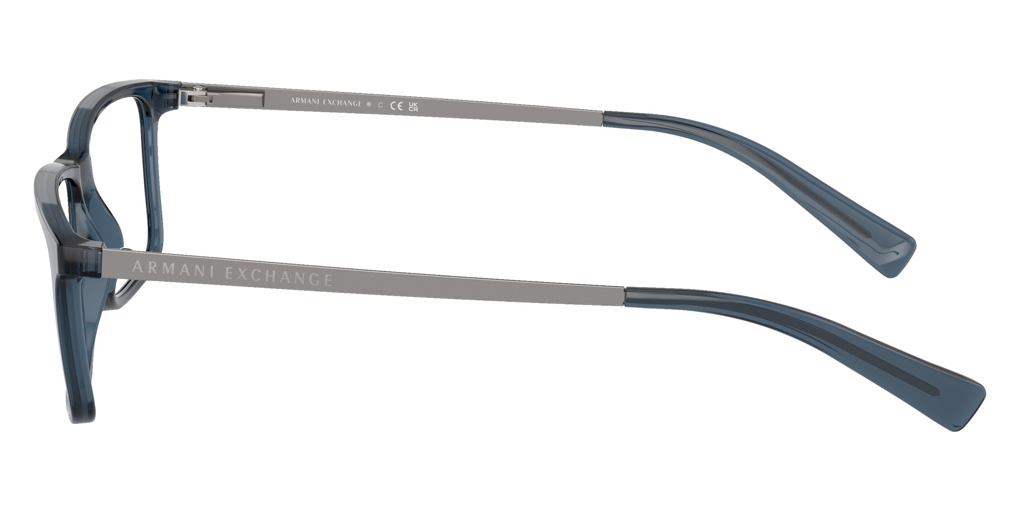 ARMANI EXCHANGE AX3027 8238 55 - Transparent Blue #id:ax30278238_s:102110