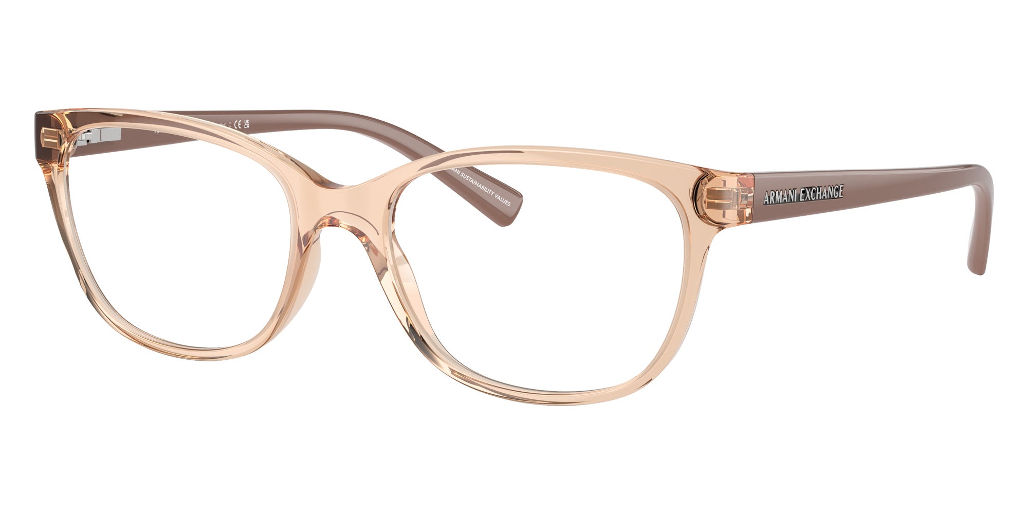 ARMANI EXCHANGE AX3037 8342 53 - Shiny Transparent Tundra #id:ax30378342_s:104105