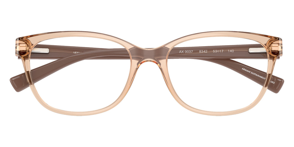 ARMANI EXCHANGE AX3037 8342 53 - Shiny Transparent Tundra #id:ax30378342_s:104120