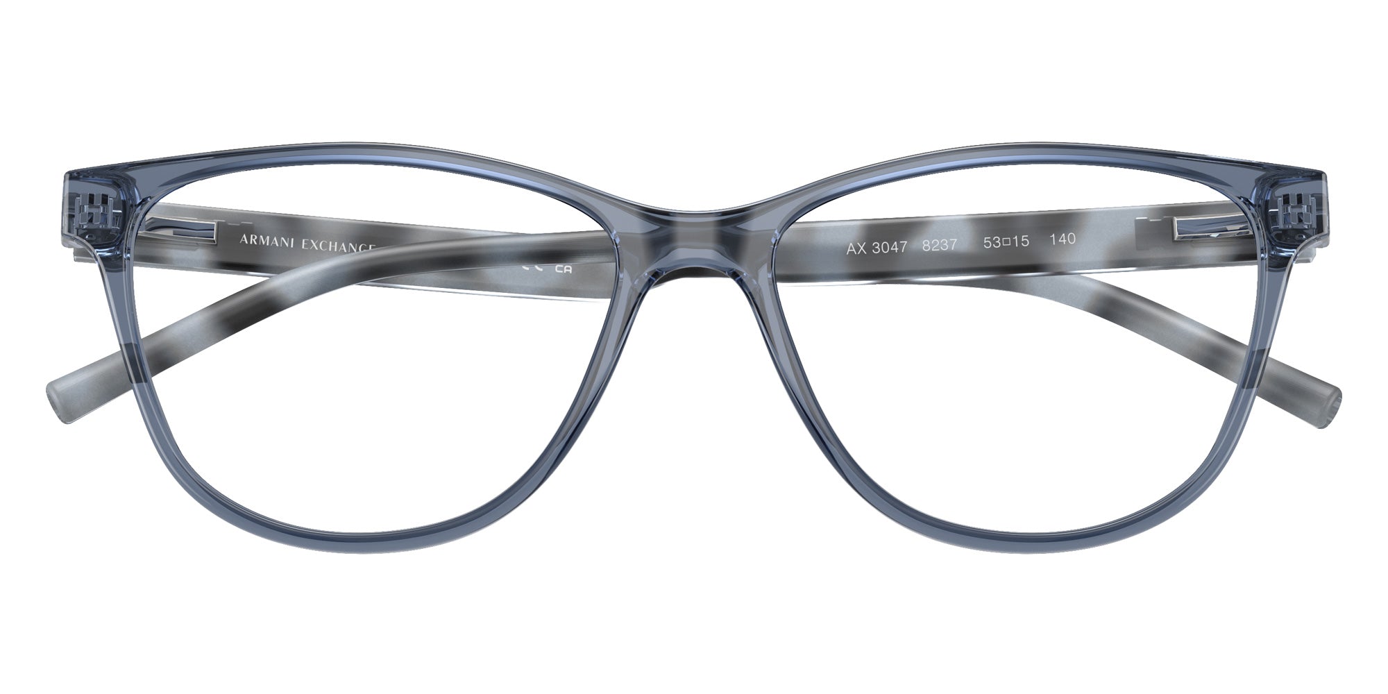 ARMANI EXCHANGE AX3047 8237 53 - Shiny Blue #id:ax30478237_s:100100