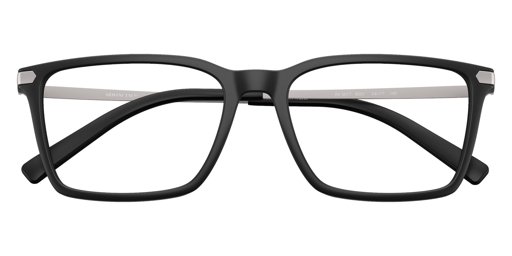 ARMANI EXCHANGE AX3077 8001 54 - Matte Black #id:ax30778001_s:100100