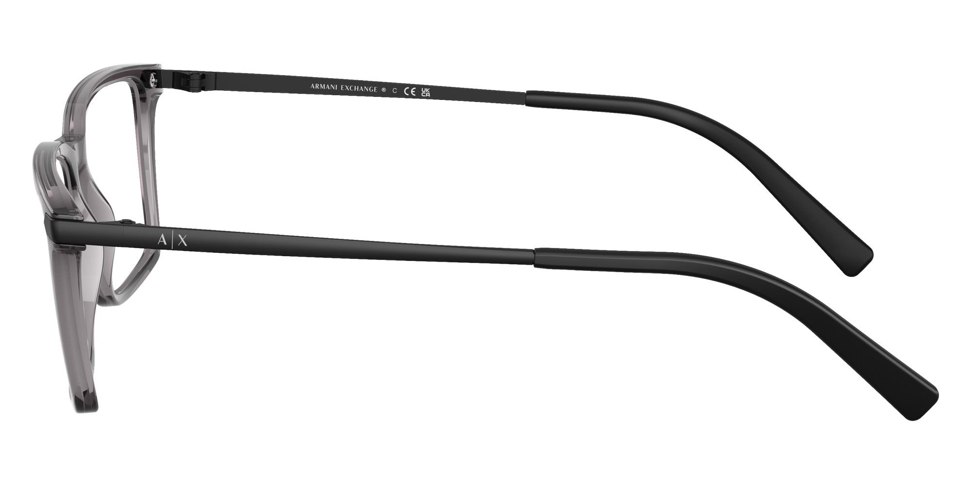 ARMANI EXCHANGE AX3077 8239 54 - Shiny Transparent Gray #id:ax30778239_s:100110