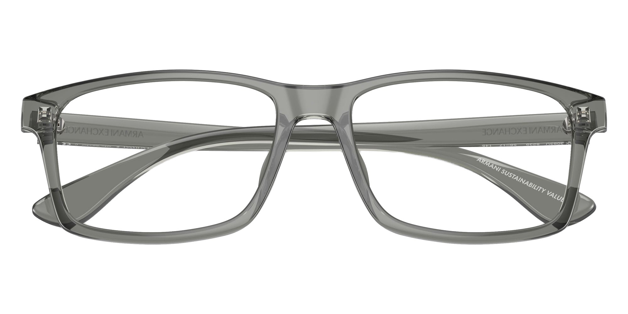 ARMANI EXCHANGE AX3083U 8239 54 - Transparent Gray #id:ax3083u8239_s:100120