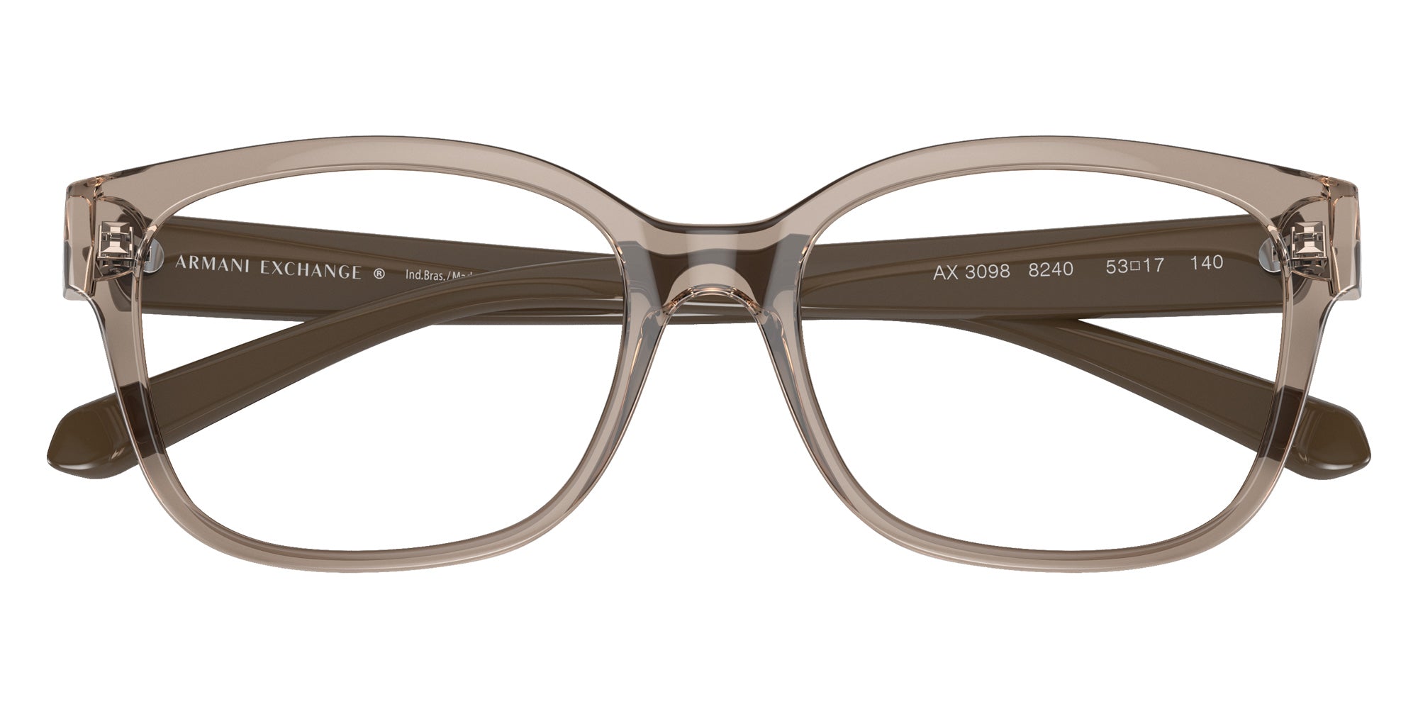 ARMANI EXCHANGE AX3098 8240 53 - Shiny Transparent Tundra #id:ax30988240_s:100120