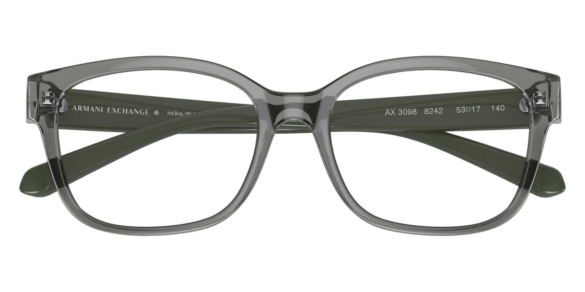 ARMANI EXCHANGE AX3098 8242 53 - Shiny Transparent Green #id:ax30988242_s:102120