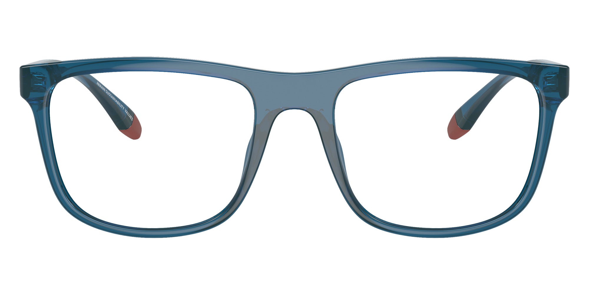 ARMANI EXCHANGE AX3101U 8187 55 - Shiny Transparent Blue #id:ax3101u8187_s:100100