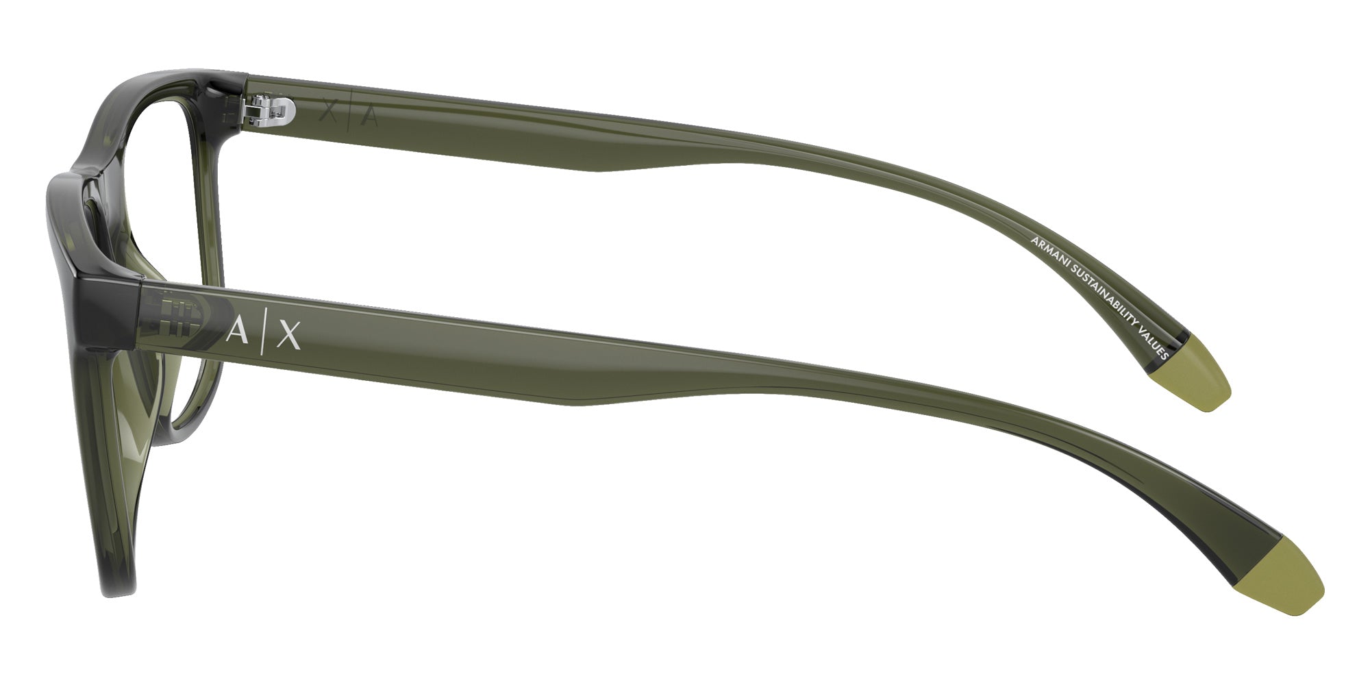 ARMANI EXCHANGE AX3101U 8341 55 - Shiny Transparent Green #id:ax3101u8341_s:102110