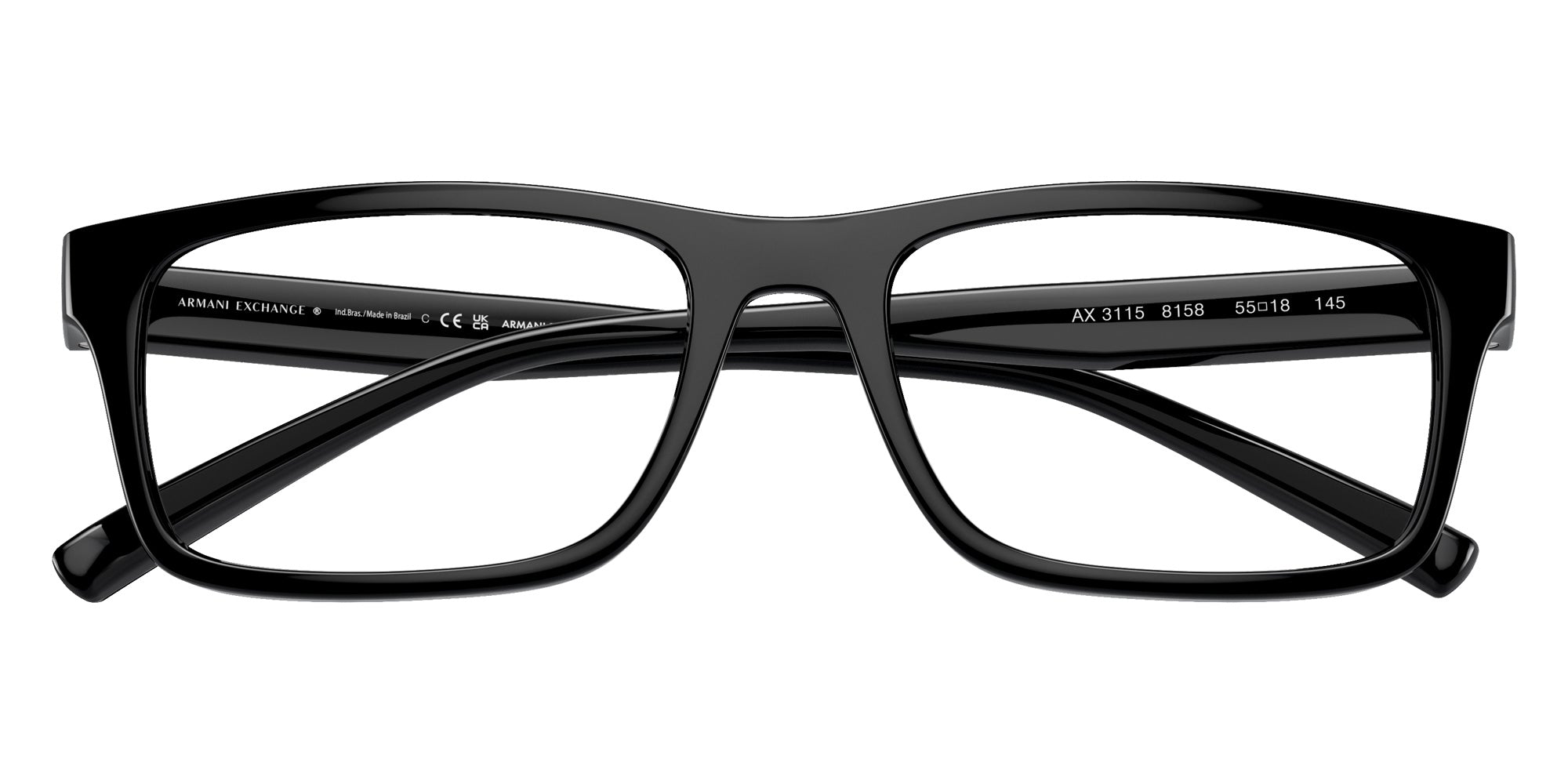 ARMANI EXCHANGE AX3115 8158 55 - Shiny Black #id:ax31158158_s:100120