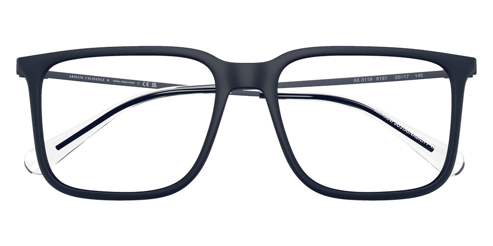 ARMANI EXCHANGE AX3119 8181 55 - Matte Blue #id:ax31198181_s:102120
