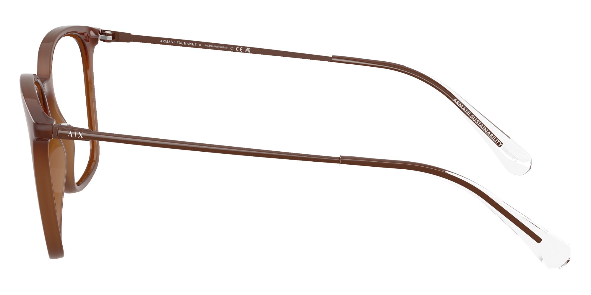 ARMANI EXCHANGE AX3120F 8365 53 - Opalescent Dark Brown #id:ax3120f8365_s:102110