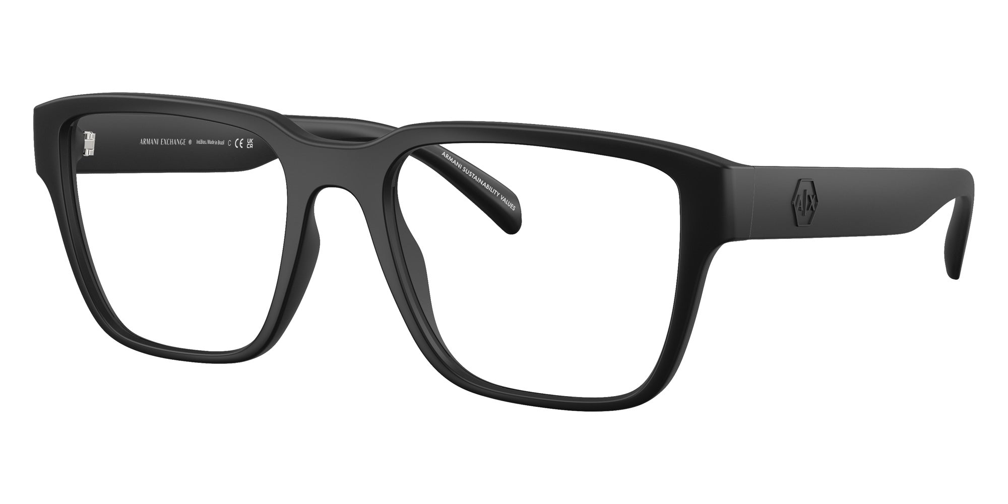 ARMANI EXCHANGE AX3123U 8078 54 - Matte Black #id:ax3123u8078_s:100105