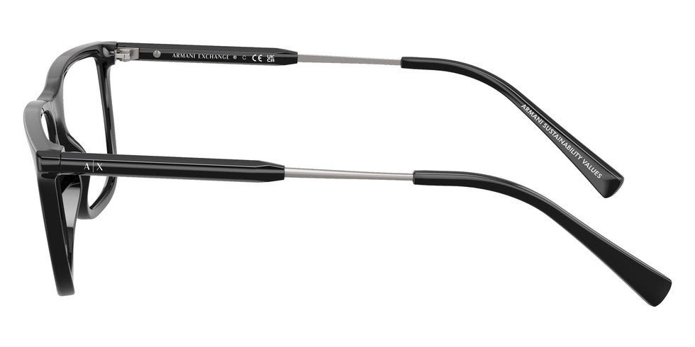 ARMANI EXCHANGE AX3126F 8158 54 - Shiny Black #id:ax3126f8158_s:100110