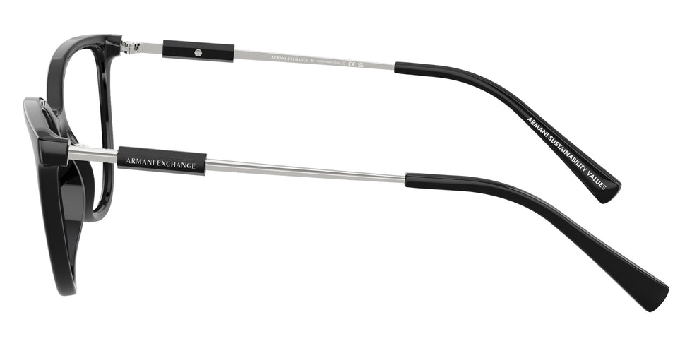 ARMANI EXCHANGE AX3128F 8158 54 - Shiny Black #id:ax3128f8158_s:100110