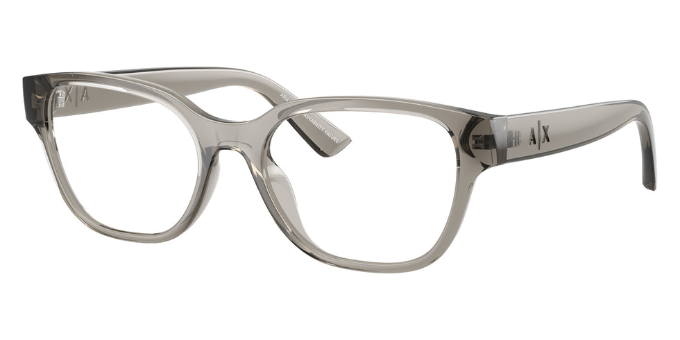 ARMANI EXCHANGE AX3134U 8394 53 - Shiny Transparent Gray #id:ax3134u8394_s:102105