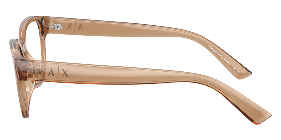 ARMANI EXCHANGE AX3134U 8396 53 - Shiny Transparent Brown #id:ax3134u8396_s:106110