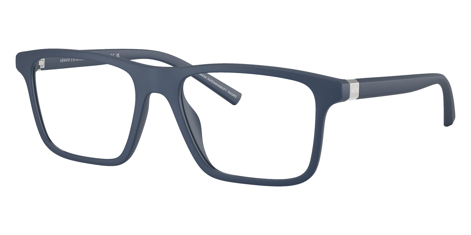 ARMANI EXCHANGE AX3136U 8399 55 - Matte Blue #id:ax3136u8399_s:104105