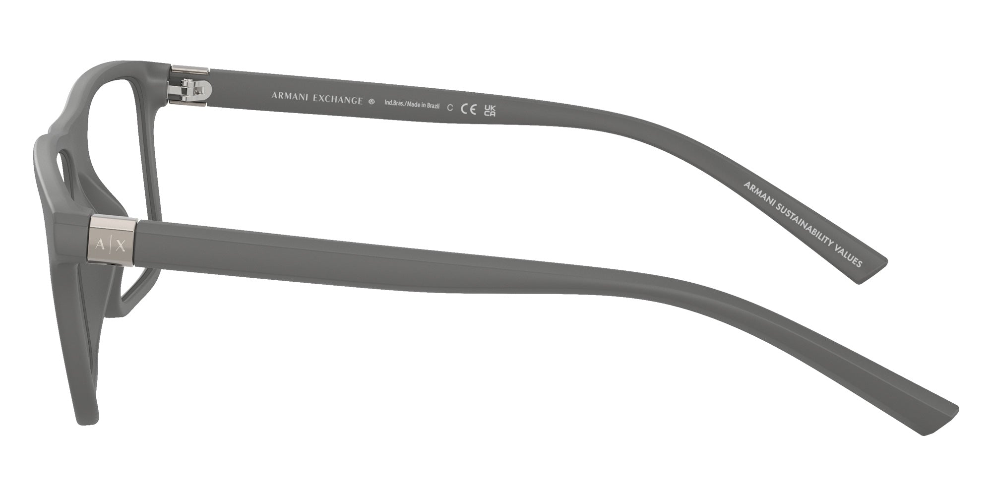 ARMANI EXCHANGE AX3136U 8400 55 - Matte Gray #id:ax3136u8400_s:106110