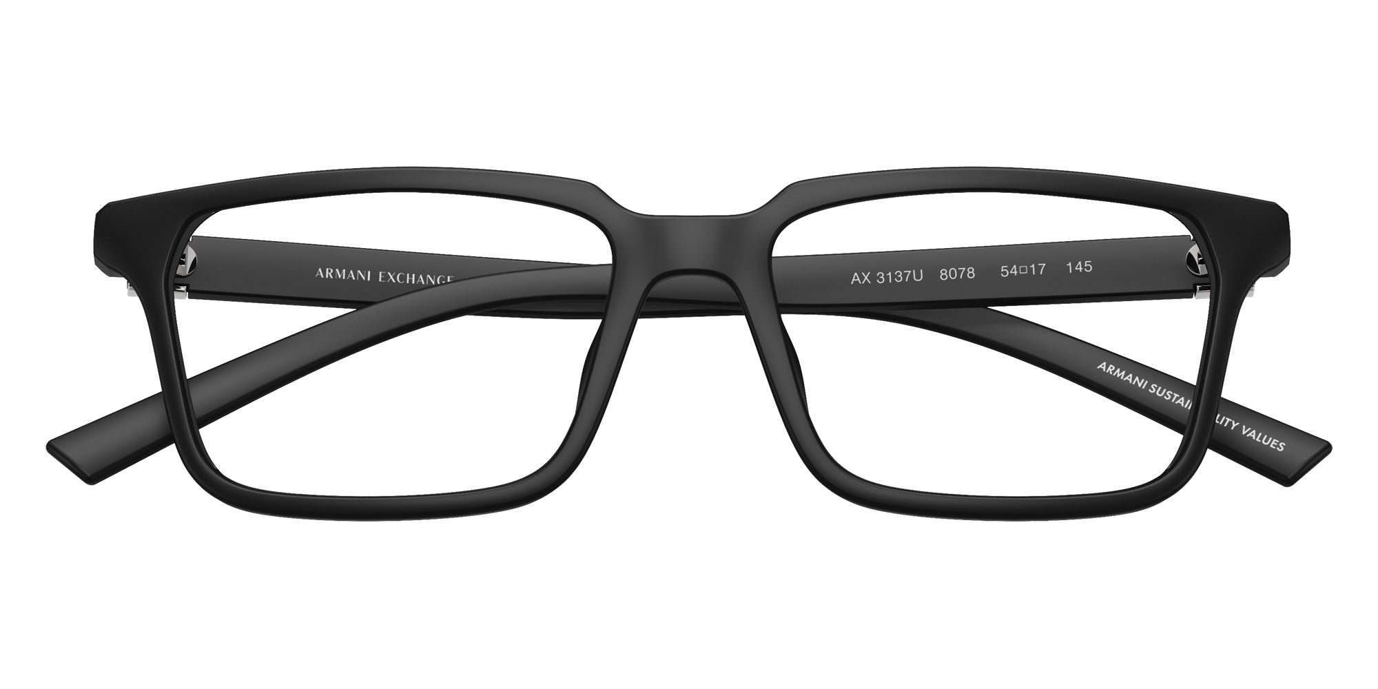 ARMANI EXCHANGE AX3137U 8078 54 - Matte Black #id:ax3137u8078_s:100100