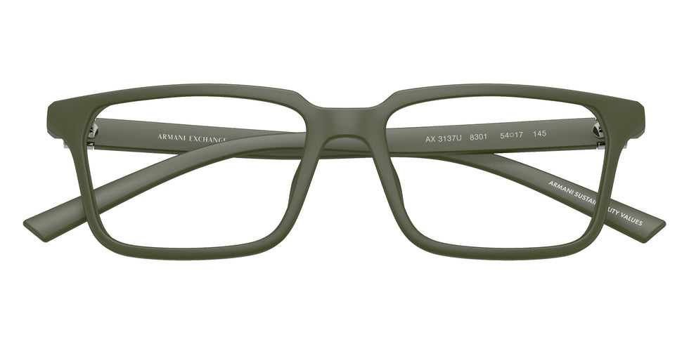 ARMANI EXCHANGE AX3137U 8301 54 - Matte Green #id:ax3137u8301_s:102100
