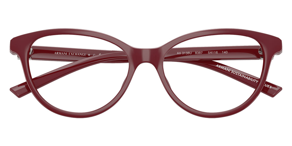 ARMANI EXCHANGE AX3138U 8387 54 - Shiny Bordeaux #id:ax3138u8387_s:104100