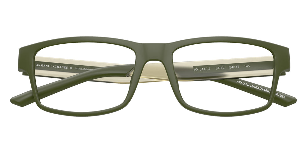ARMANI EXCHANGE AX3140U 8403 54 - Matte Green #id:ax3140u8403_s:102100