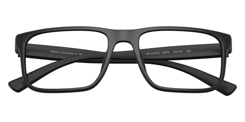 ARMANI EXCHANGE AX3147U 8078 54 - Matte Black #id:ax3147u8078_s:102120