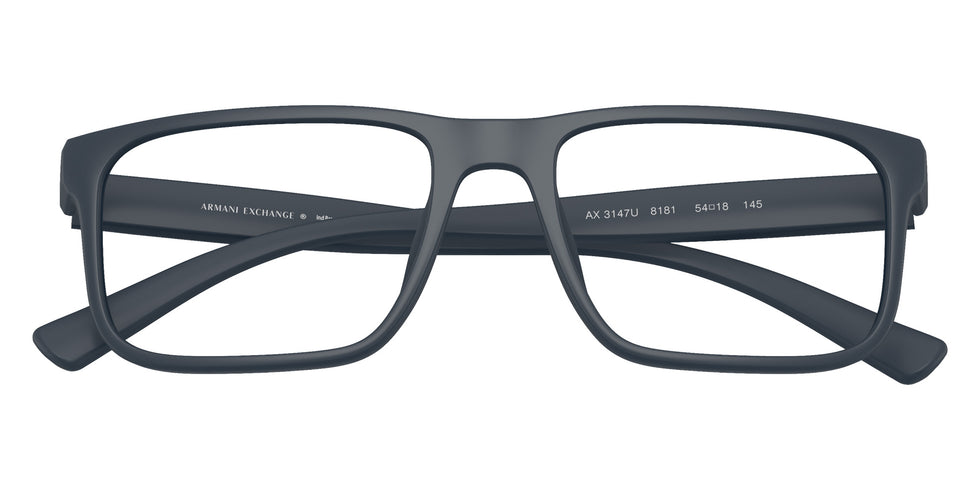ARMANI EXCHANGE AX3147U 8181 54 - Matte Blue #id:ax3147u8181_s:104120