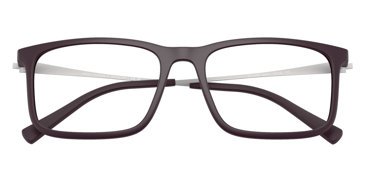 ARMANI EXCHANGE AX3148U 8418 55 - Matte Brown #id:ax3148u8418_s:112120